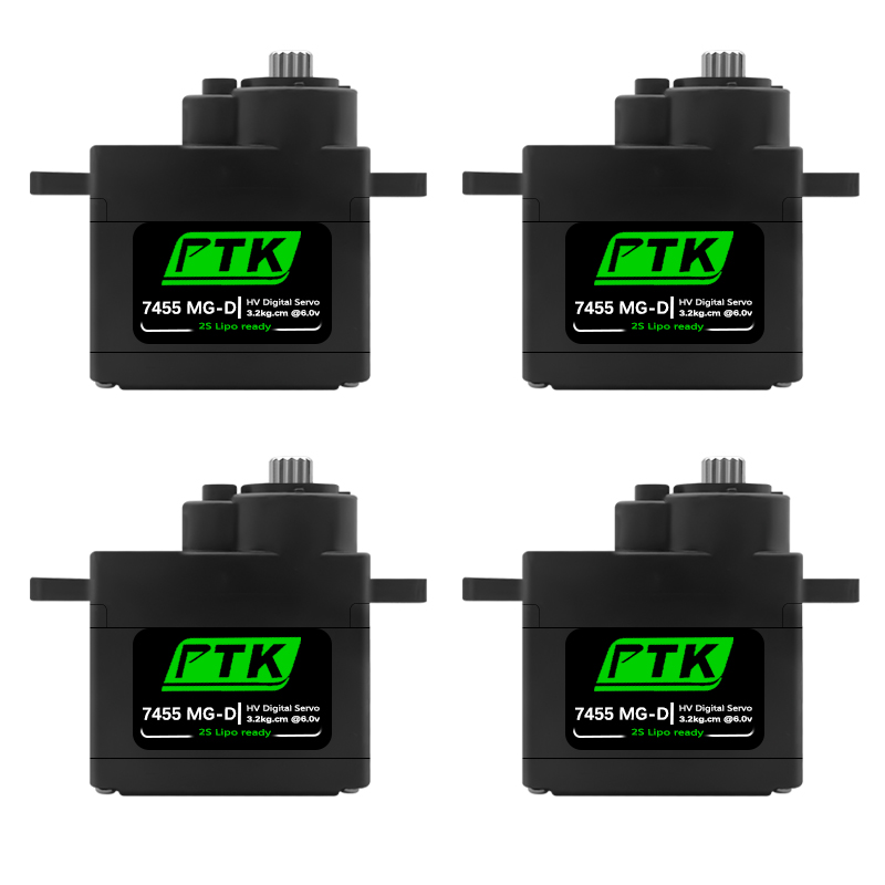 Rc Helicopter Servo - Servo Digital PTK 7455MG-D 12g com
