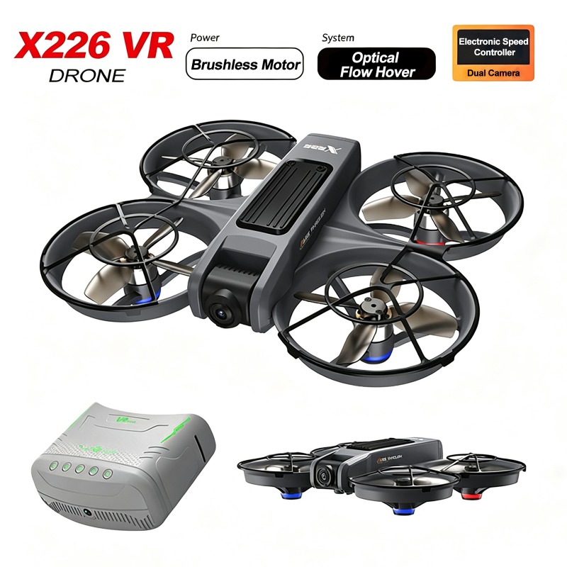 Rc Helicopter Large - Drones VR Grandes com Câmera 4K