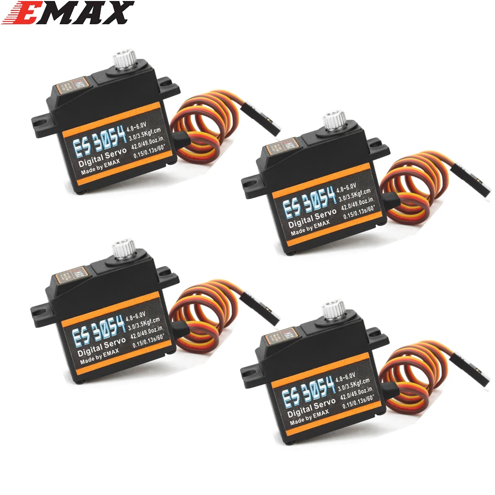 Rc Helicopter Servo - Metal Gear Servo Digital, EMAX, ES08MDII,