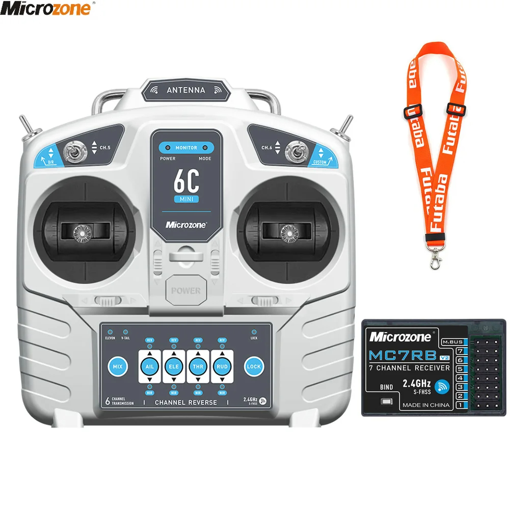 Rc Helicopter Mini - Transmissor Controlador MicroZone com Receptor, Sistema