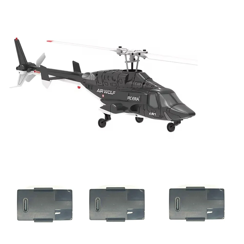 Rc Helicopter Nitro - RC ERA A61 Mini Airwolf Bateria