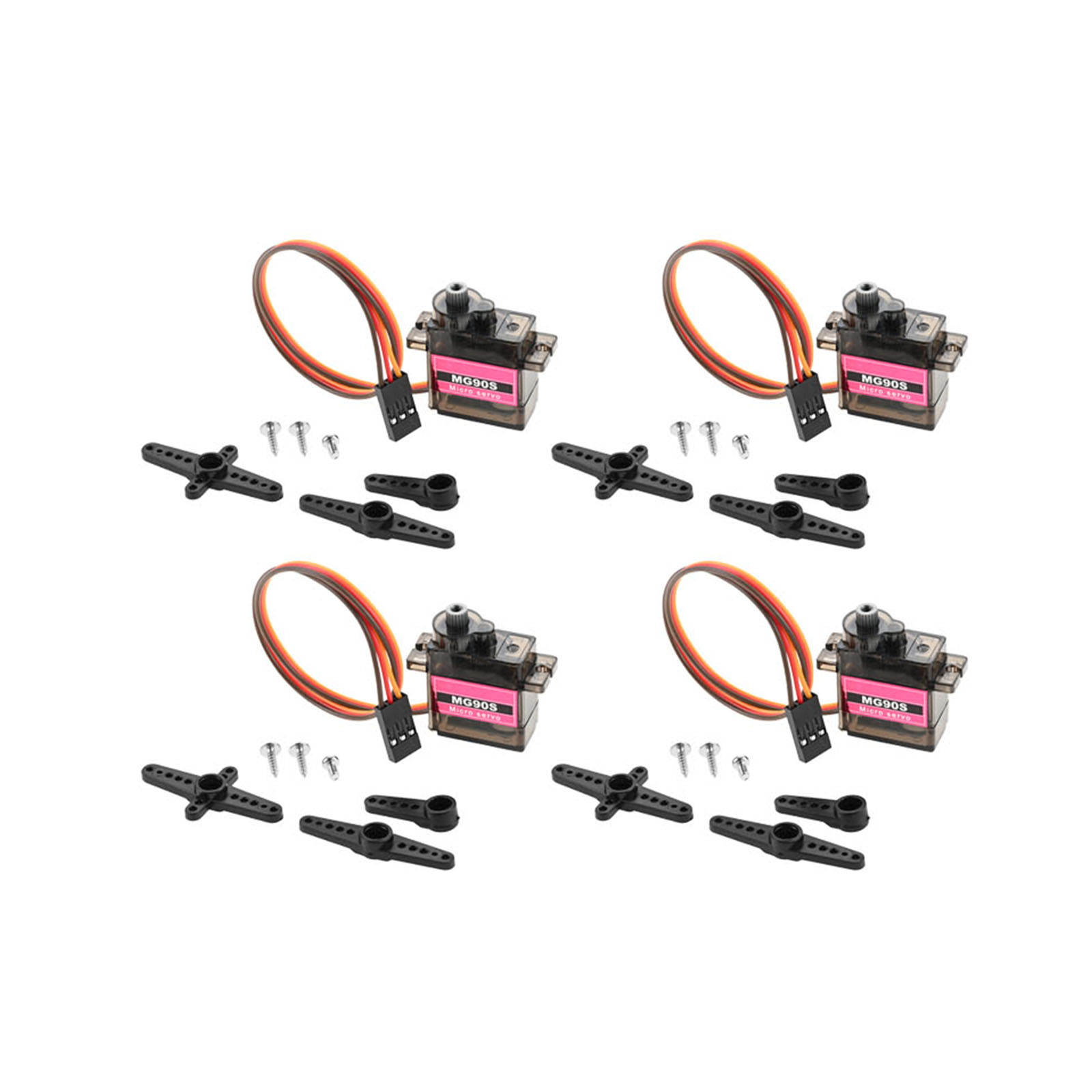 Rc Helicopter Mini - 4 Peças Micro Servo com Engrenagem