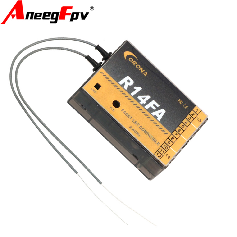 Rc Helicopter Servo - Receptor modelo Corona R14FA 14CH RC