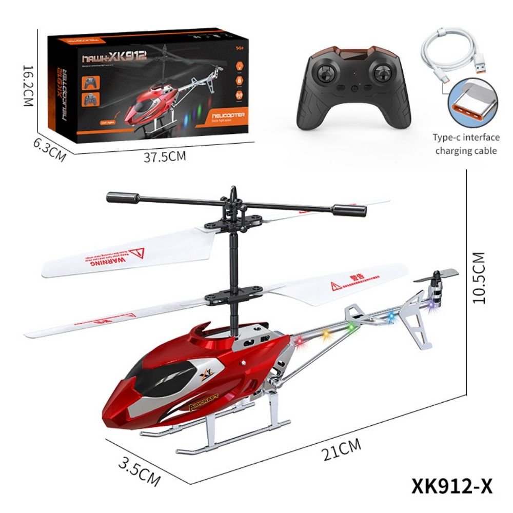 Rc Helicopter Large - Mini Helicópteros RC Recarregáveis com Carregamento