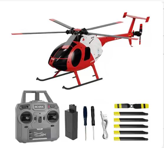 Rc Helicopter Nitro - Helicóptero RC C189 MD500 1:28 4