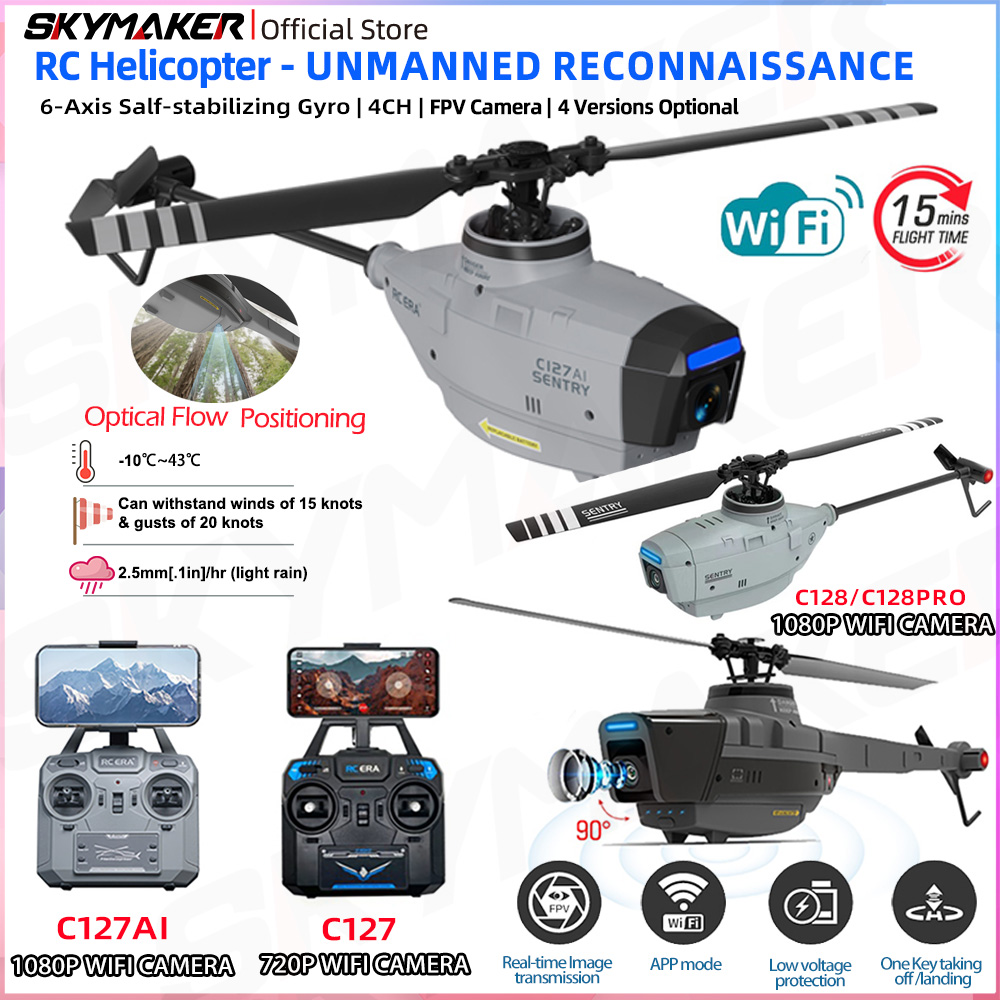 Helicóptero RC ERA C127AI C127 - Rc Helicopter Gyro avaliação e preço