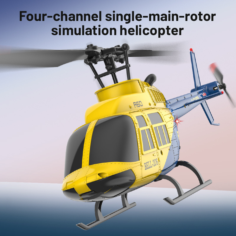 Novo helicóptero a60 rc avião  - Rc Helicopter Gyro avaliação e preço