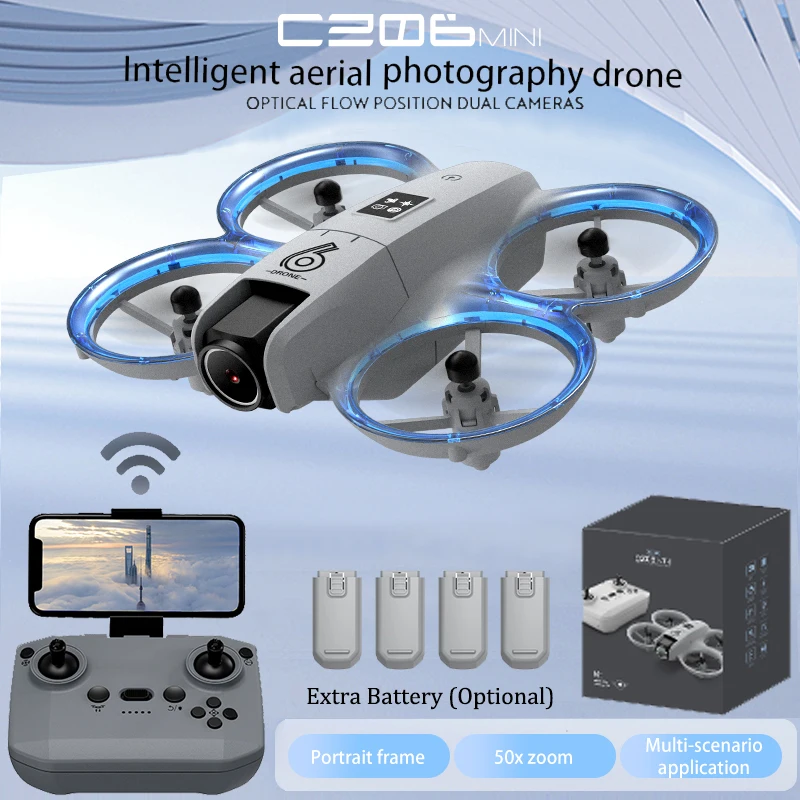 CZ06 Mini RC Quadcopter Drone  - Rc Helicopter Case avaliação e preço