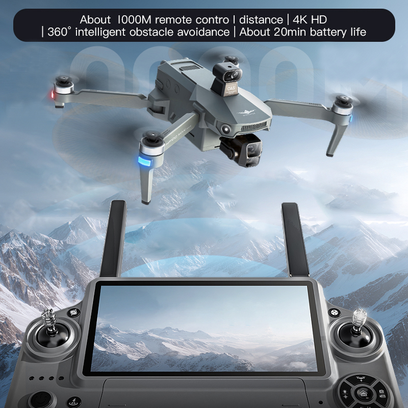Kf100 max gps drone 4k câmera  - Rc Helicopter Charger avaliação e preço