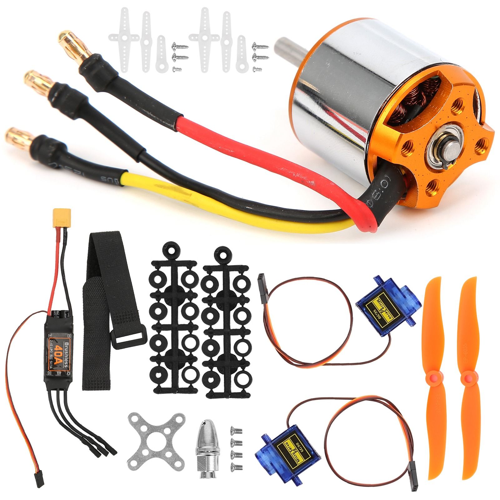Motor 2217 KV1250 com Hélice 8 - Rc Helicopter Motor avaliação e preço