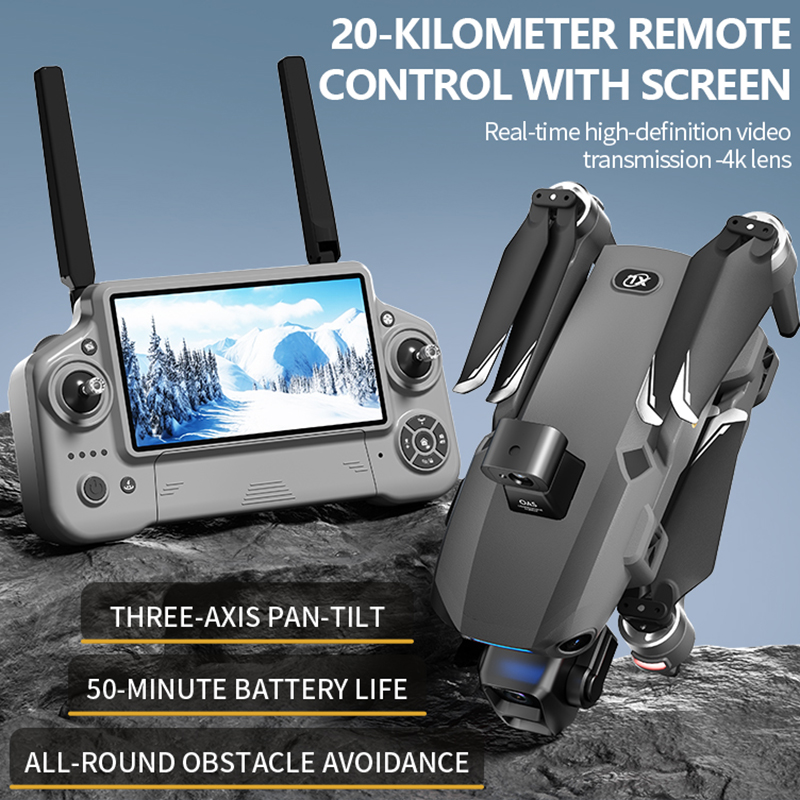 Novo Drone 8K com Câmera Dupla - Rc Helicopter Charger avaliação e preço