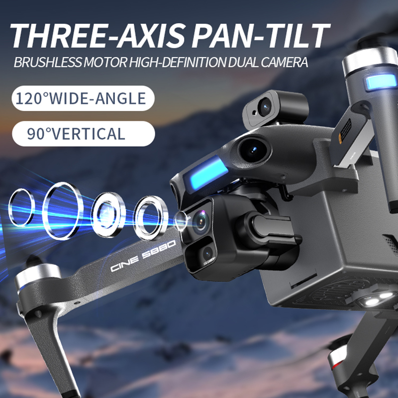 Novo Drone 8K com Câmera Dupla - Rc Helicopter Charger avaliação e preço