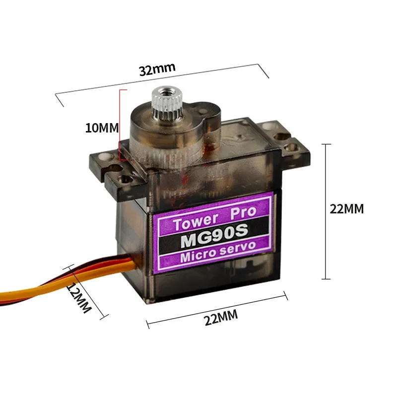 Servo Digital Micro SG90/MG90S - Rc Helicopter Motor avaliação e preço
