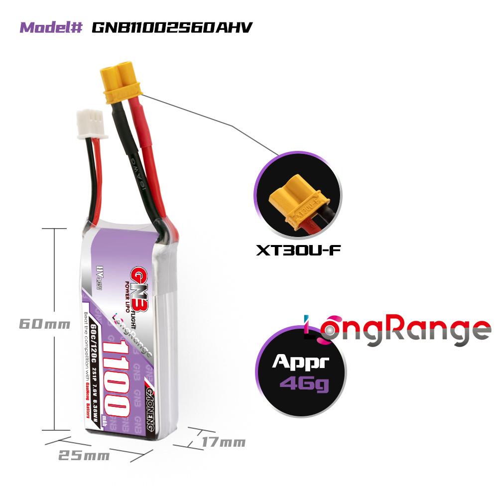 Gbn 1100mah 2S 3S 4S 6S 60c/12 - Rc Helicopter Parts avaliação e preço