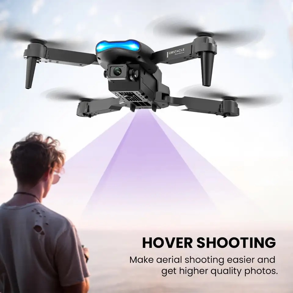 Novo mini drone e99 4k wifi câ - Rc Helicopter Nitro avaliação e preço