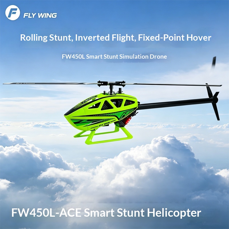 Helicóptero RC Fly Wing FW450L - Rc Helicopter Single Rotor avaliação e preço