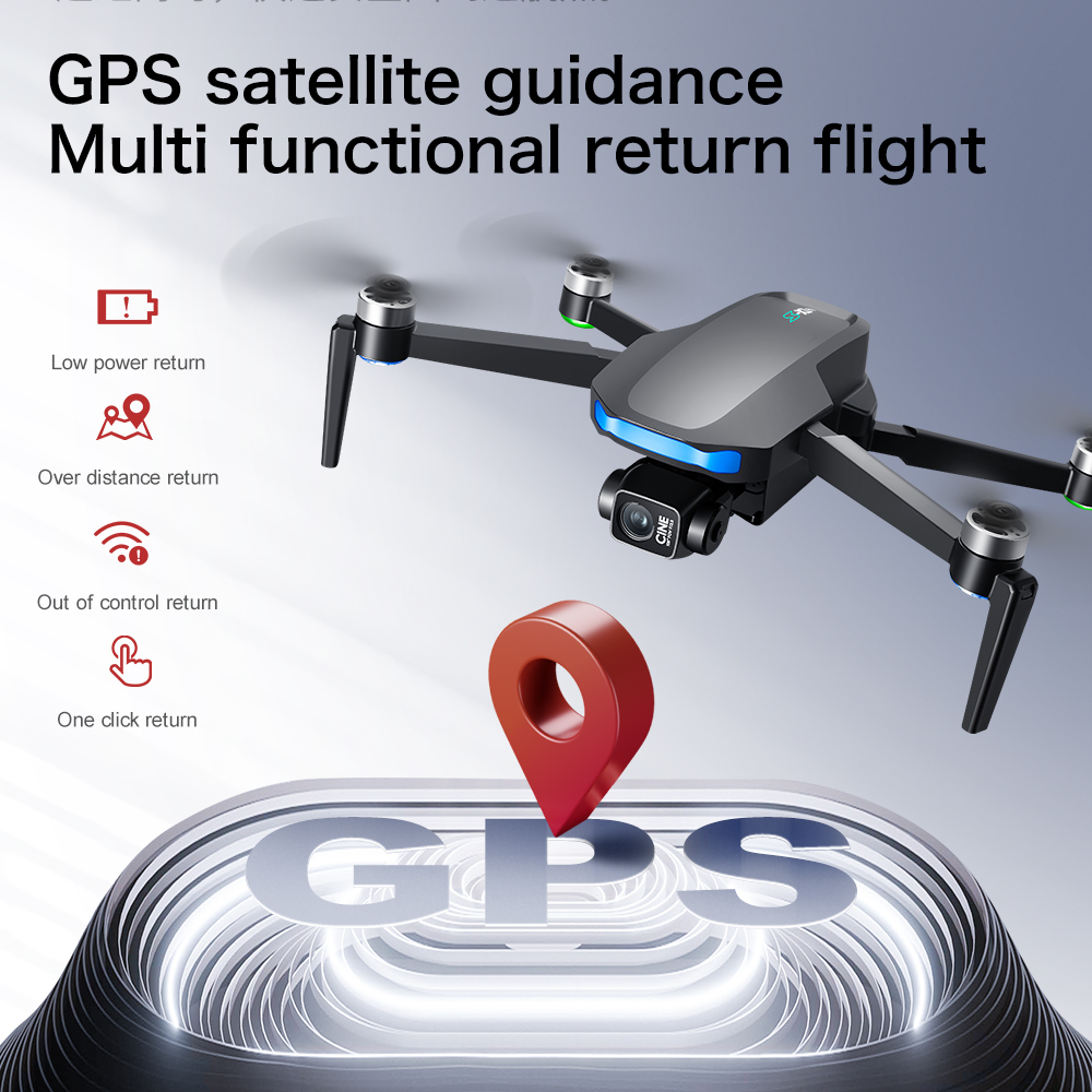 Novo Drone S-X1 MAX GPS 8K Pro - Rc Helicopter Case avaliação e preço