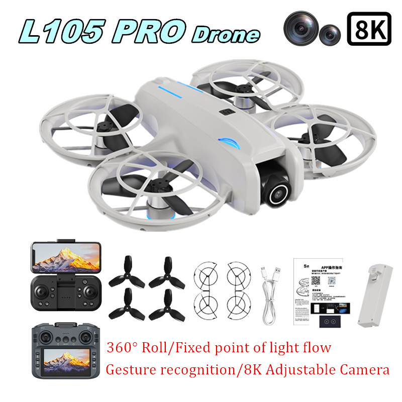 Drone L105 PRO com Lente Dupla - Rc Helicopter Case avaliação e preço