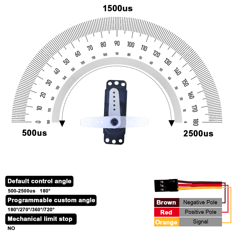Servo Digital PTK 7452 MG-D 9g - Rc Helicopter Servo avaliação e preço