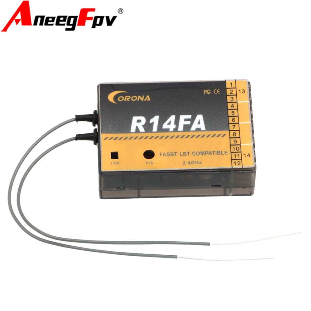 Receptor modelo Corona R14FA 1 - Rc Helicopter Servo avaliação e preço