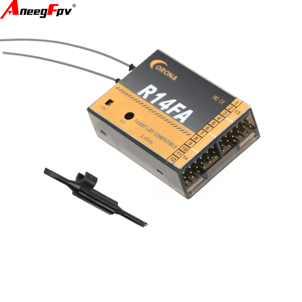 Receptor modelo Corona R14FA 1 - Rc Helicopter Servo avaliação e preço