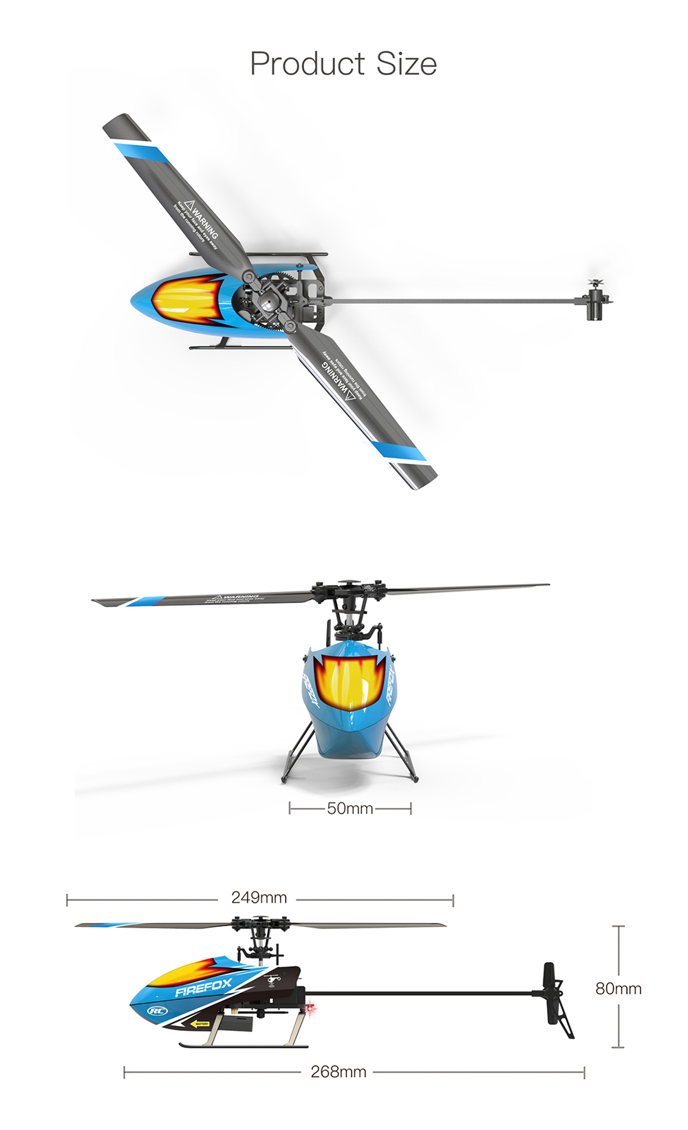 Helicóptero RC ERA C129 com 4  - Rc Helicopter Single Rotor avaliação e preço